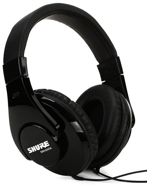 Shure Headphones SRH240A Granata Music Ltd