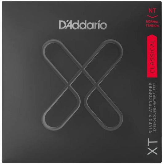 D'Addario XT Silver Plated Copper Classical Guitar Strings - Normal