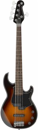 Yamaha BB435 TBS 5-String Electric Bass -Tobacco Brown Sunburst