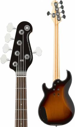 Yamaha BB435 TBS 5-String Electric Bass -Tobacco Brown Sunburst