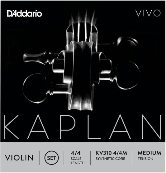 D'ADDARIO KAPLAN Vivo Violin String Set 4/4 Scale Heavy Tension