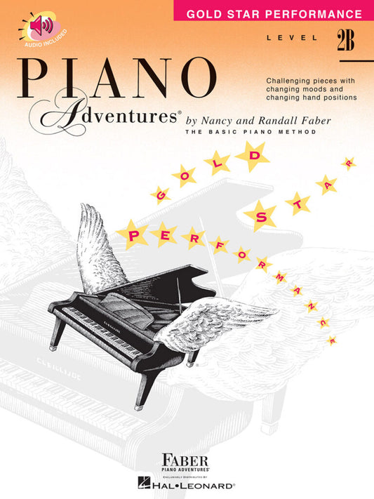 piano Adventures level 2B gold star performance