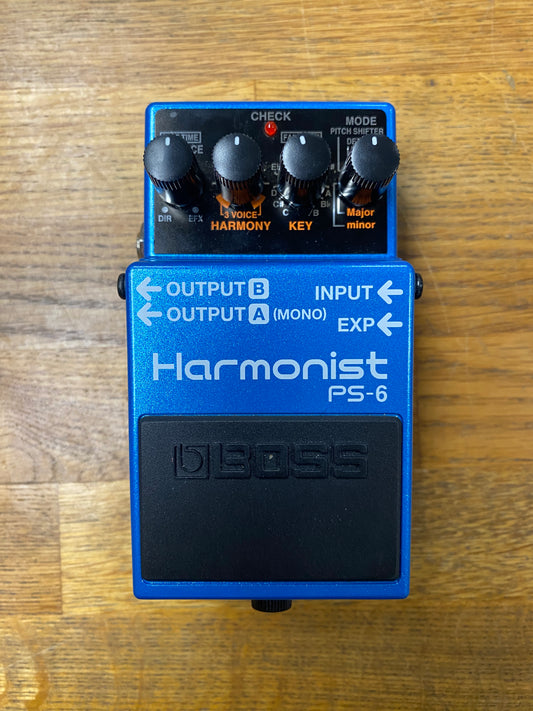 Boss Harmonist PS-6 Pedal (Used, Mint-Condition)