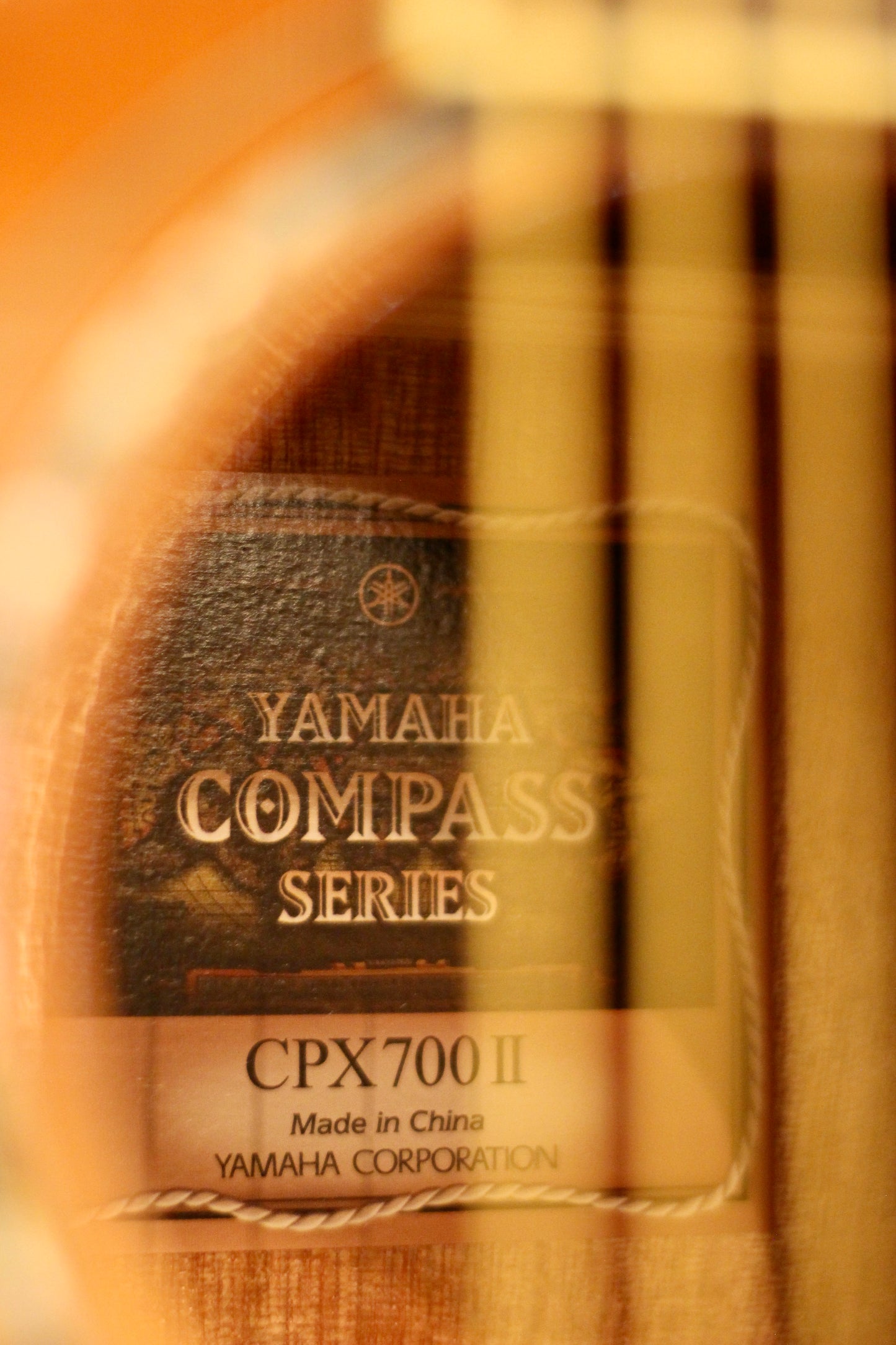 Yamaha CPX700II - Acoustic/Electric - Sandburst