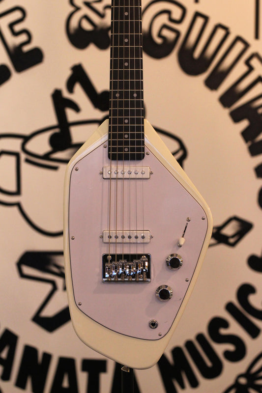 Vox MK5 Mini Electric Guitar in White Phantom Shape