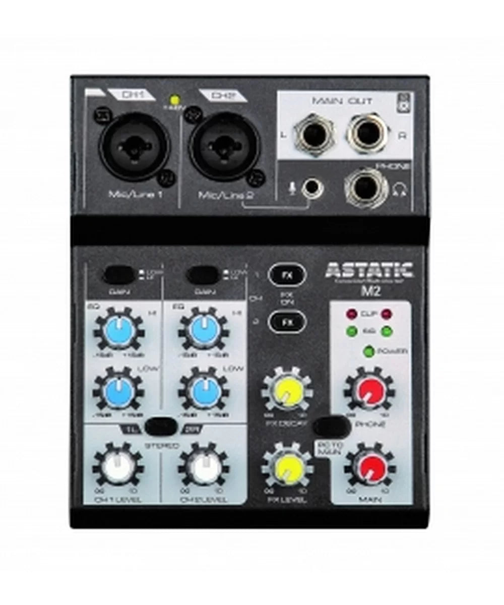 Astatic M2 2-Channel Mixer with USB Interface