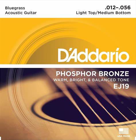 D'Addario EJ Phosphor Bronze Acoustic Guitar Strings