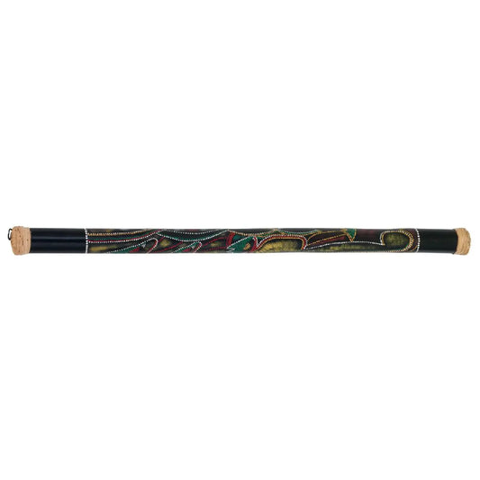 Pearl – 40” Bamboo Rainstick #693 Hidden Spirit hand painted – PBRSP40693