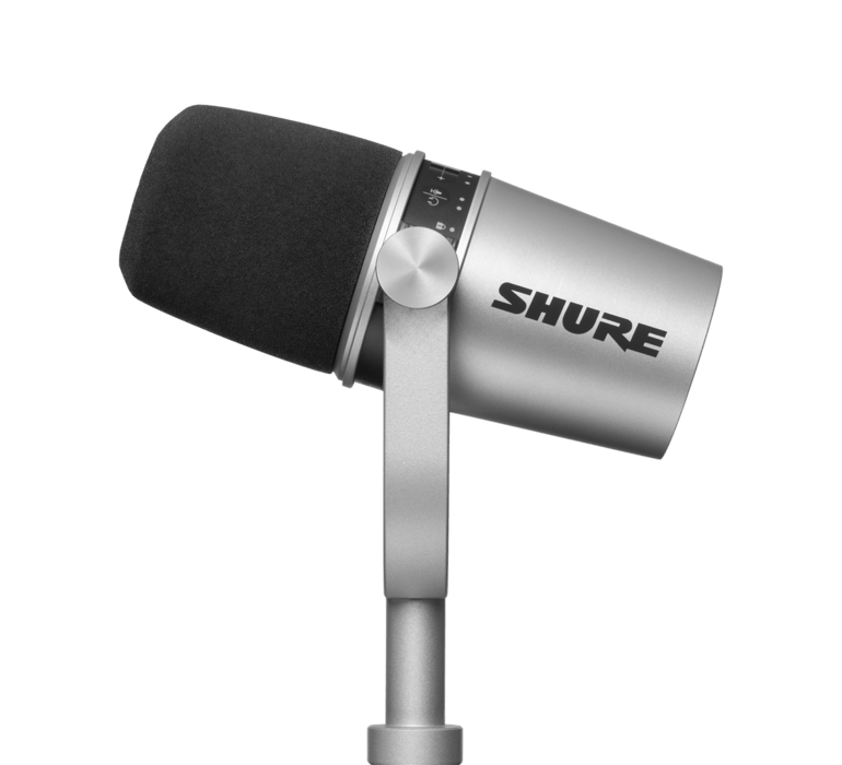 SHURE MV7 シルバー-