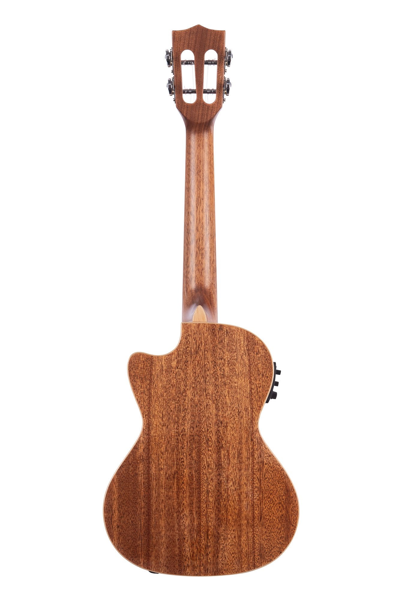 KALA Gloss Solid Mahogany Tenor Ukulele Cutaway With EQ