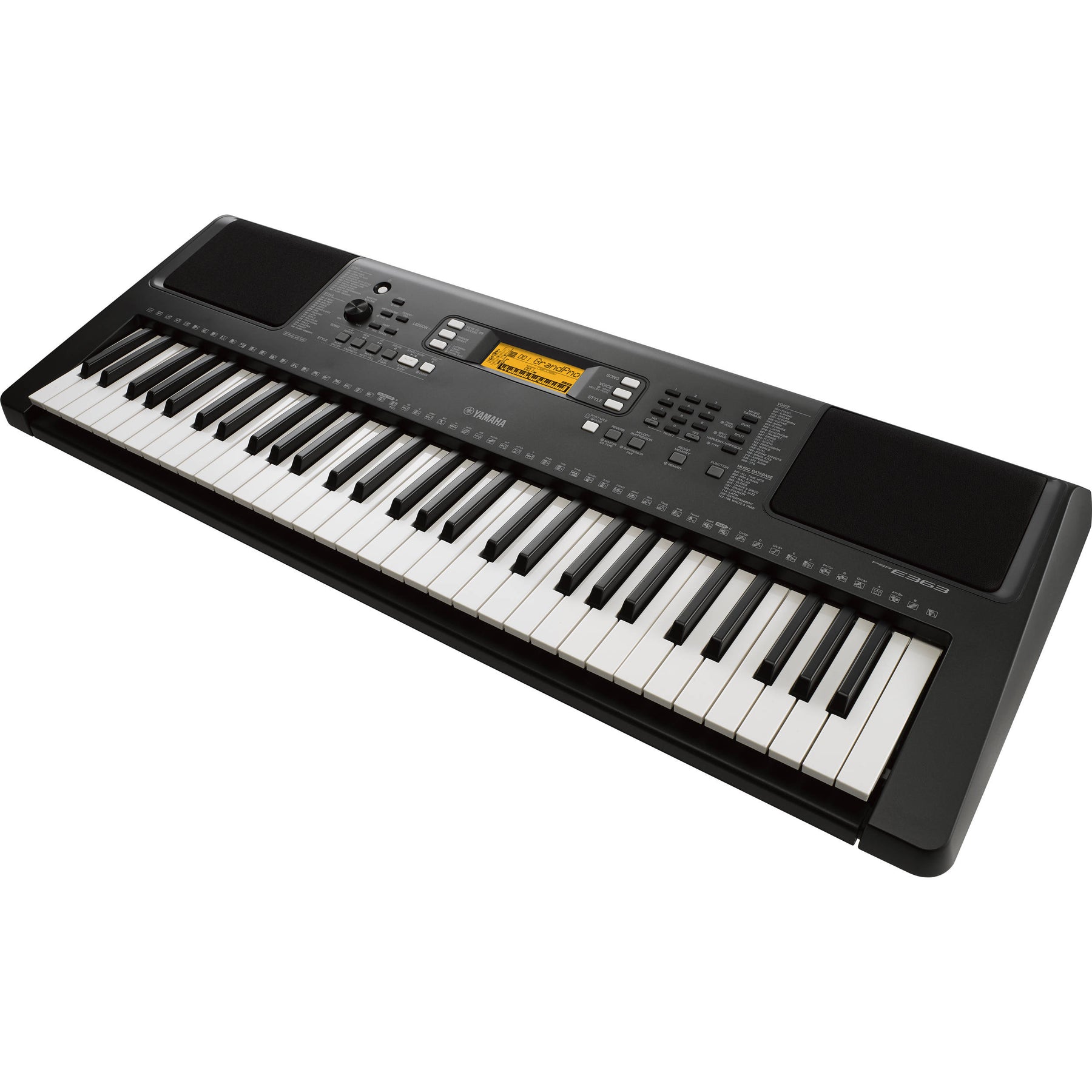 Yamaha PSRE363 Touch Sensitive Portable Keyboard – Granata Music Ltd