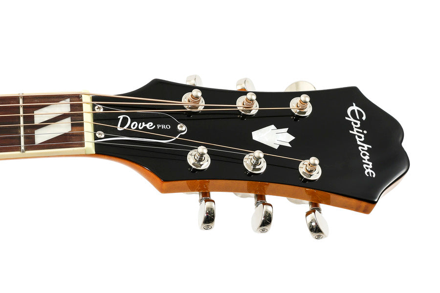 Epiphone Dove Pro Acoustic Electric - Violin Burst – Granata Music Ltd