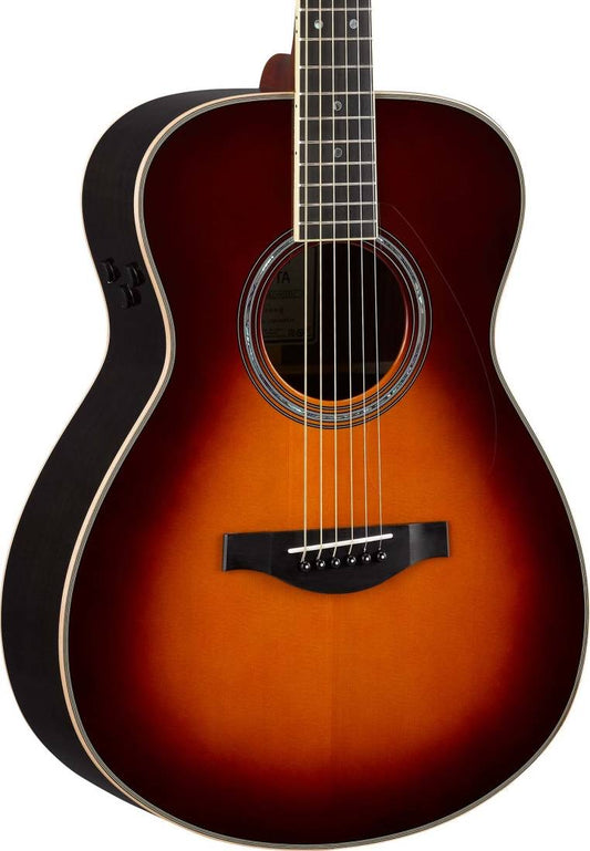 LS-TA Yamaha TransAcoustic Small Body Guitar - Brown Sunburst